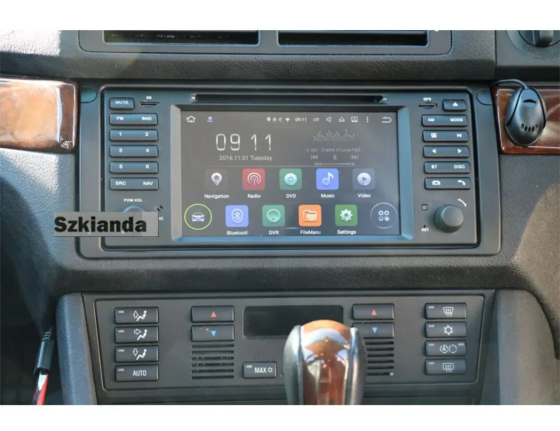 Discount Android 7.0 Quad Core GPS Navigation 7"Car DVD Player for BMW E39 X5 M5 1997-2003 with BT RDS Radio SWC USB SD 3G WIFI Canbus 6