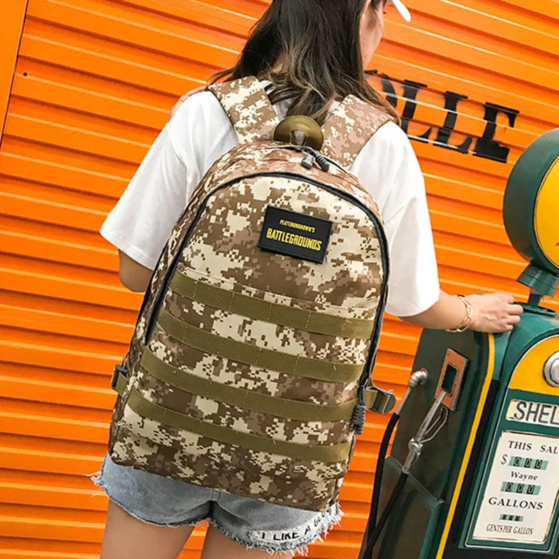 Men PUBG Backpack Multifunction Waterproof Teenage School USB Charging Backpacks Women Travel Level 3 Bag Boys Mochila BP0247 (26)