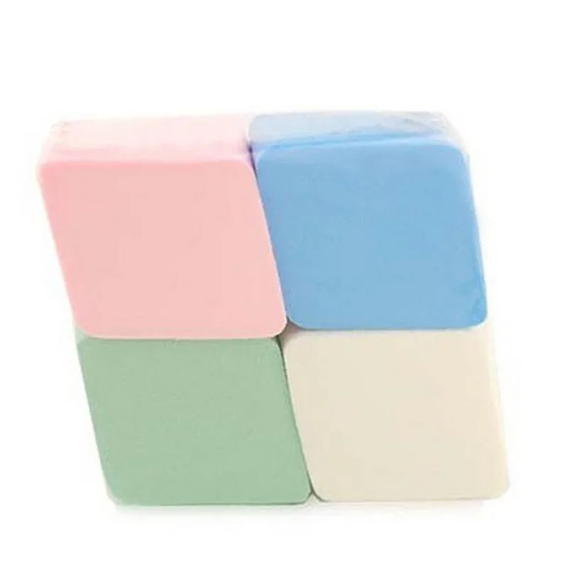 4 шт. косметический пышный порошок косметические спонжи женский макияж основа губка Красота Макияж Алмазная губка с узором