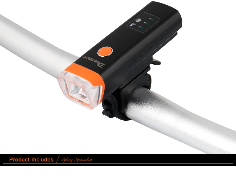Best Deemount Bike Front Light Induction Bicycle Bright Light USB Charging Flashlight Cycling Waterproof Torch Bike Headlight 1 Best Deemount Bike Front Light Induction Bicycle Bright Light USB Charging Flashlight Cycling Waterproof Torch Bike Headlight 1