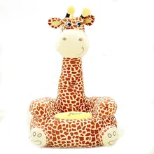 Sofa Baby Seat Beanbag Cartoon Kawaii Cute Giraffe Children Sofa for Kids Sleeping Bed Baby Nest