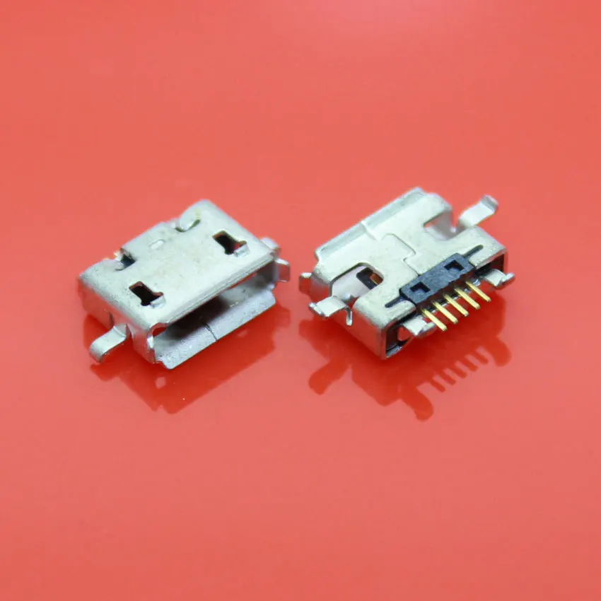 USB коннектор для зарядки Xiaomi Mi 1S 5 контактов 4 фиксированных ножки|4 pin female