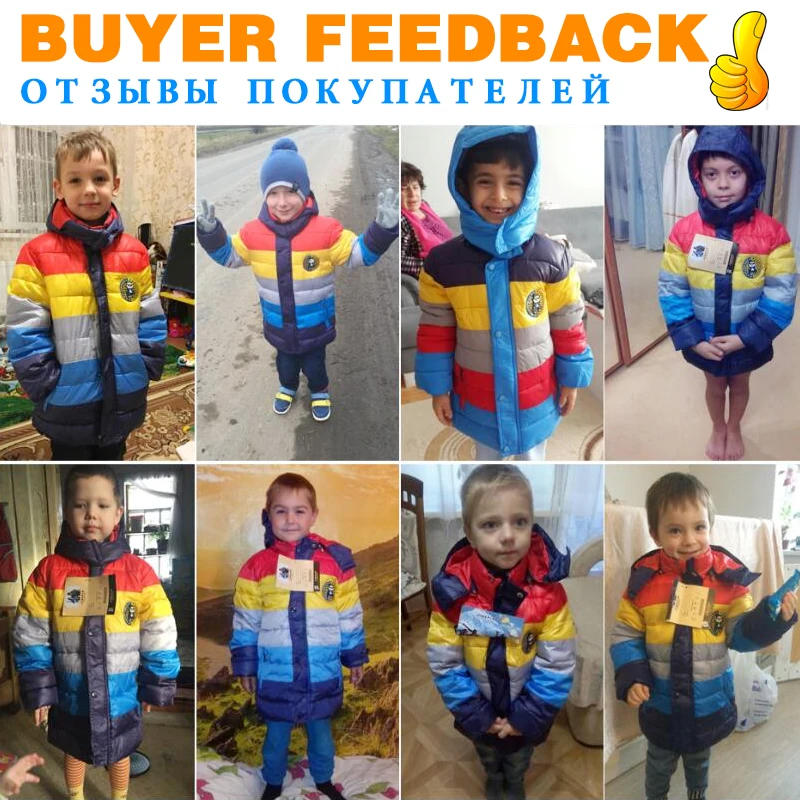 Najtaniej Kurtki dziecięce chłopcy stripe Winter down coat 2019 płaszcz zimowy dla dzieci dzieci ciepłe kurtki z kapturem płaszcz dla 2 7 lat ubrania dla dzieci