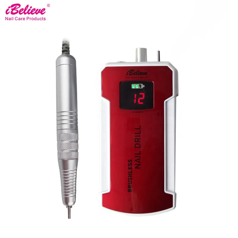 

80W 35000RPM Brushless Motor Nail Drill Machine Acrylic Rechargeable Nail Art Equipment Nail File Drill Manicure Pedicure Kits