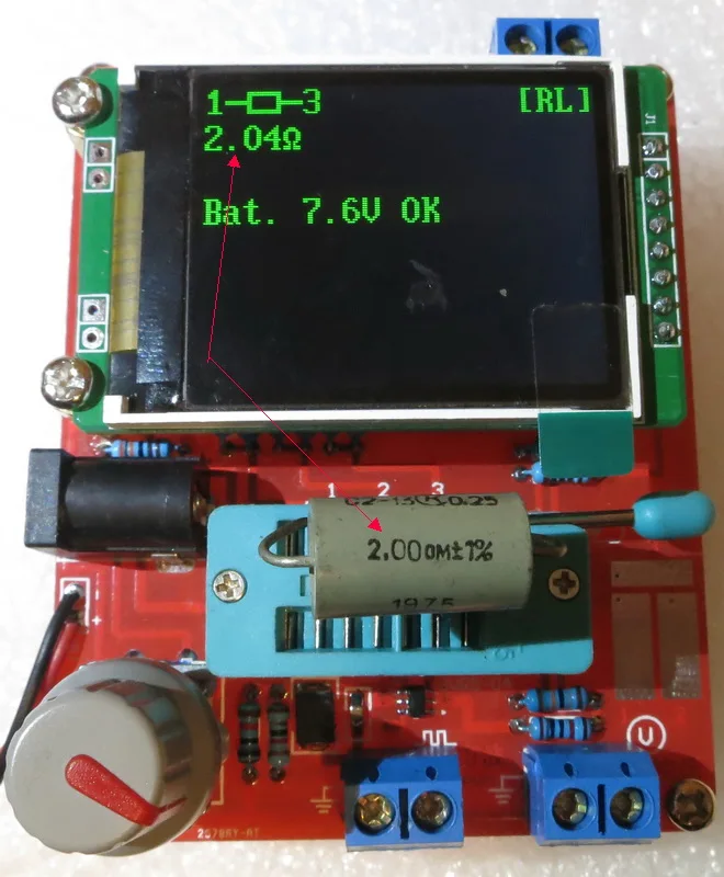 TFT ЖК-экран ATMEAG328P M328 Транзистор тестер LCR диод емкость ESR метр ШИМ генератор сигналов квадратной волны