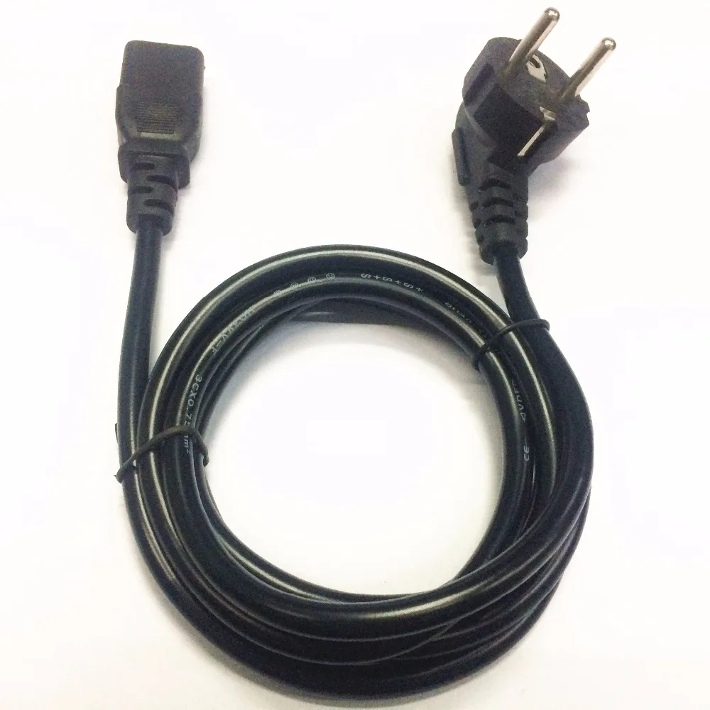EU PLUG AC Power Adapter Cord Lead Cable For Sony Playstation 4 PS4 Pro Game Console