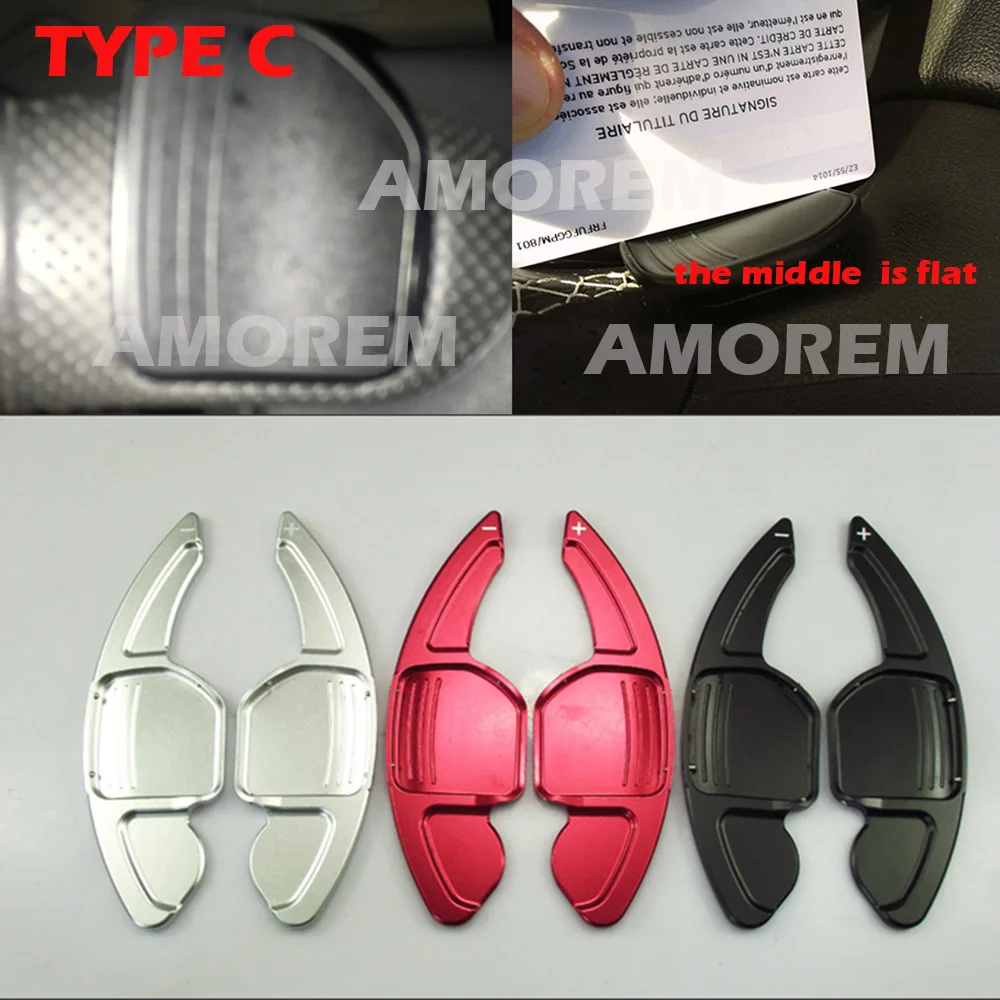 

steering wheel DSG paddle shifters for Audi A3 A4L A5 A6 A7 A8 S5 Q5 Q7 TT 2013 2014 Paddle Gearbox Accessories cover