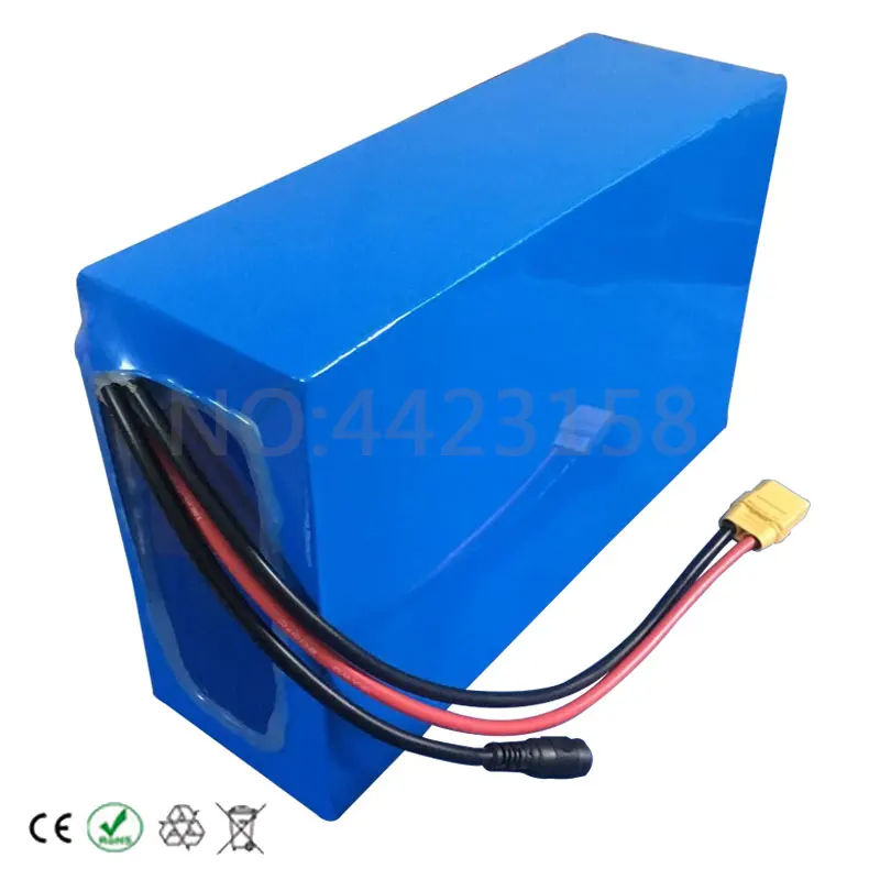 Excellent 52V 1000W lithium battery 51.8V 30Ah electric bicycle battery 52V 30AH lithium battery use Samsung cell with 58.8V 5A Charger 2