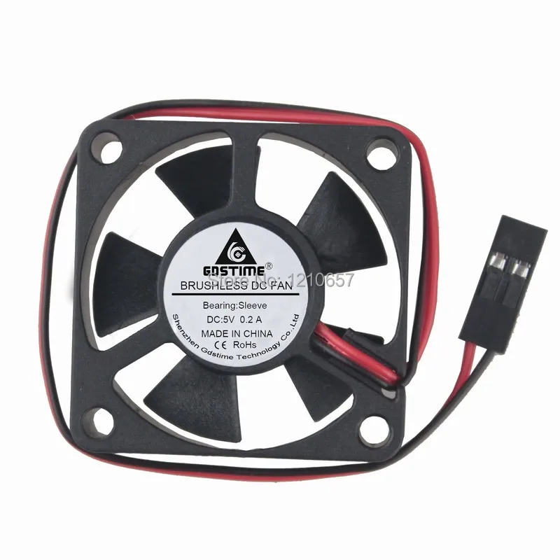 

5PCS lot Gdstime 35mm 35x10mm 3510S 2Pin DuPont DC 5V DC Cooler Cooling Fan