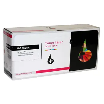 

Toner compatible HP 05A Black replaces CE505A and Canon 719
