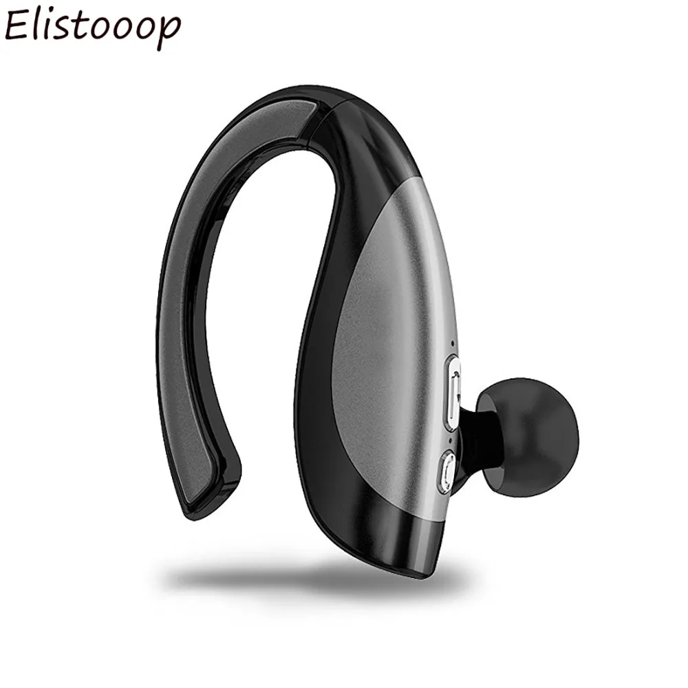 Elistooop Handsfree Bluetooth Wireless Headset Ear Hooks Earphones