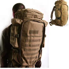 Military Army USMC Táctico Molle Senderismo Acampa de La Caza Rifle M4 Carbine Escopeta Mochila Bolsa de Escalada Bolsas Tan Caliente Verde Negro