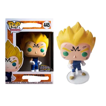 

FUNKO POP New Japanese Anime Dragon Ball Majin VEGETA Vinyl Action Figure Collection Model Toys for Children birthday gift
