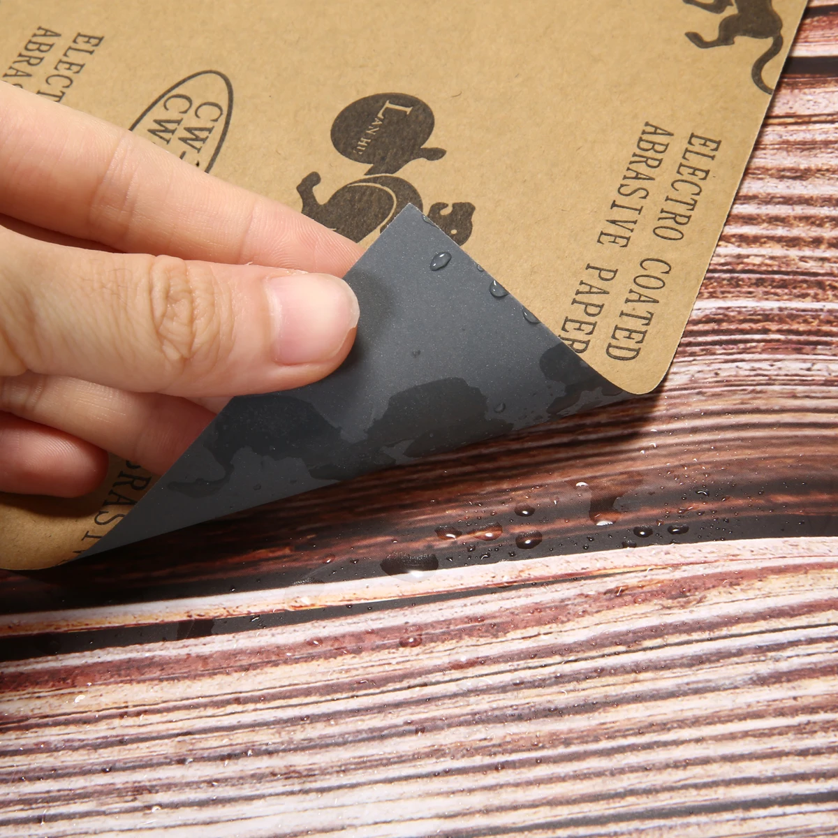 5Pcs Waterproof Sand Papers Wet and Dry Sand Paper Mixed Assorted Grit 2000 2500 3000 5000 7000 for Auto Repairing Painting Tool