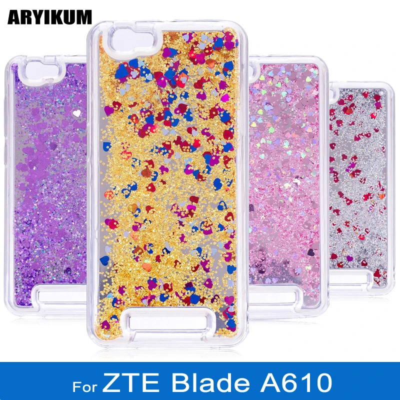 Для zte A610 чехол Funda Blade класса люкс с изображениями искрящихся влажным блеском и