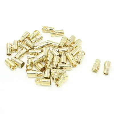 

20 Pairs Gold Tone Telephone Audio Terminal Banana Bullet Connectors
