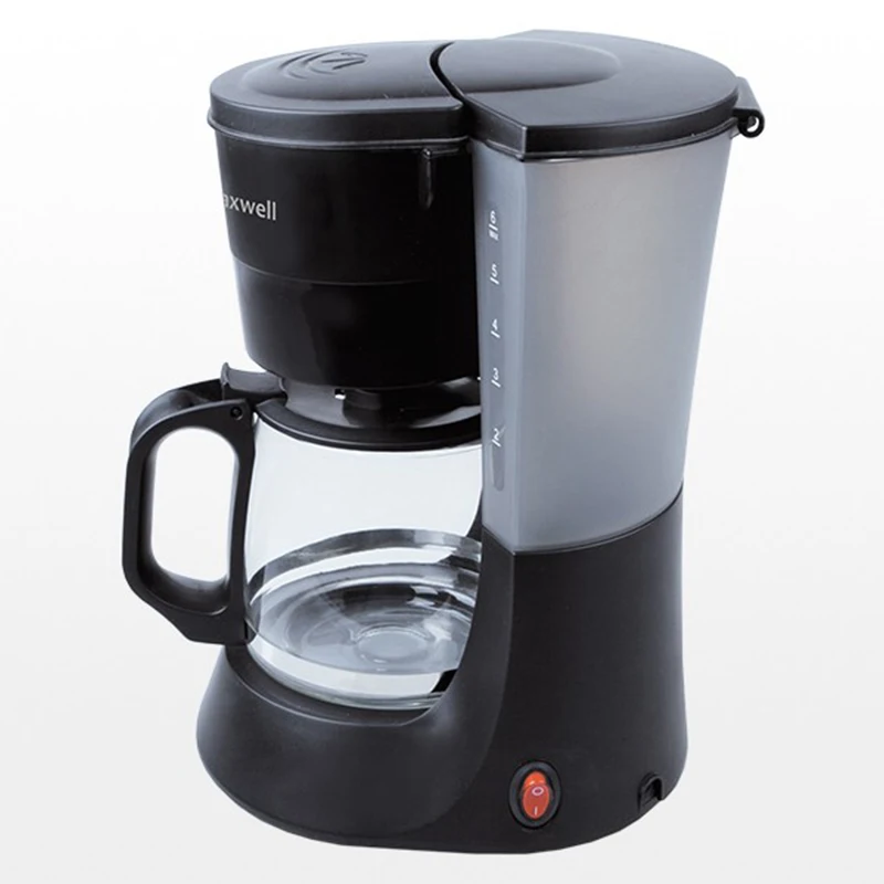 Кофеварка Maxwell MW-1650 BK (Мощность 600 Вт, объем 0.6 л, капельная, плита автоподогрева)
