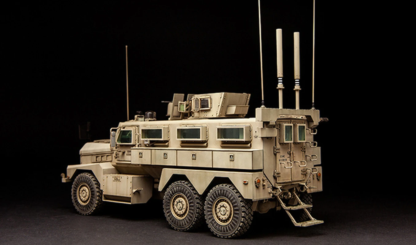 SS-005 1/35 US Cougar Mrap американские 6X6 колесные бронированные машины модели строительные наборы Модель игрушки