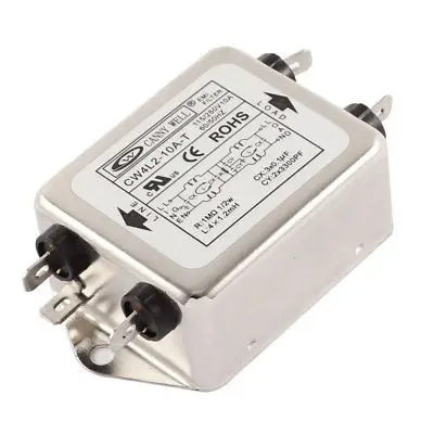 

AC 115/250V 10A CW4L2-10A-T Noise Suppressor Power EMI Filter
