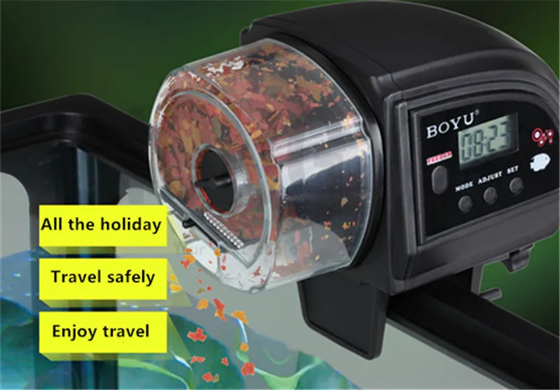 BOYU 1 piece ZW 66 ZW 82 household fish tank automatic feeder aquarium