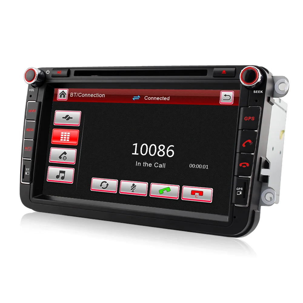 Двойной 2 din радио Автомобильный мультимедийный DVD gps навигации для Skoda Octavia Passat b6