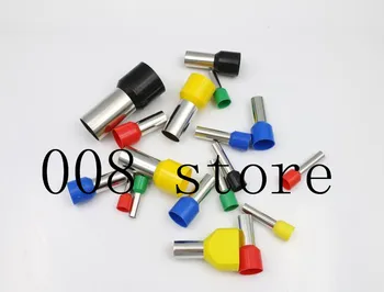 

FREE SHIP 1000pcs E4009 12 AWG 4.0mm2 Insulated Cord End Terminal Wire Ferrules