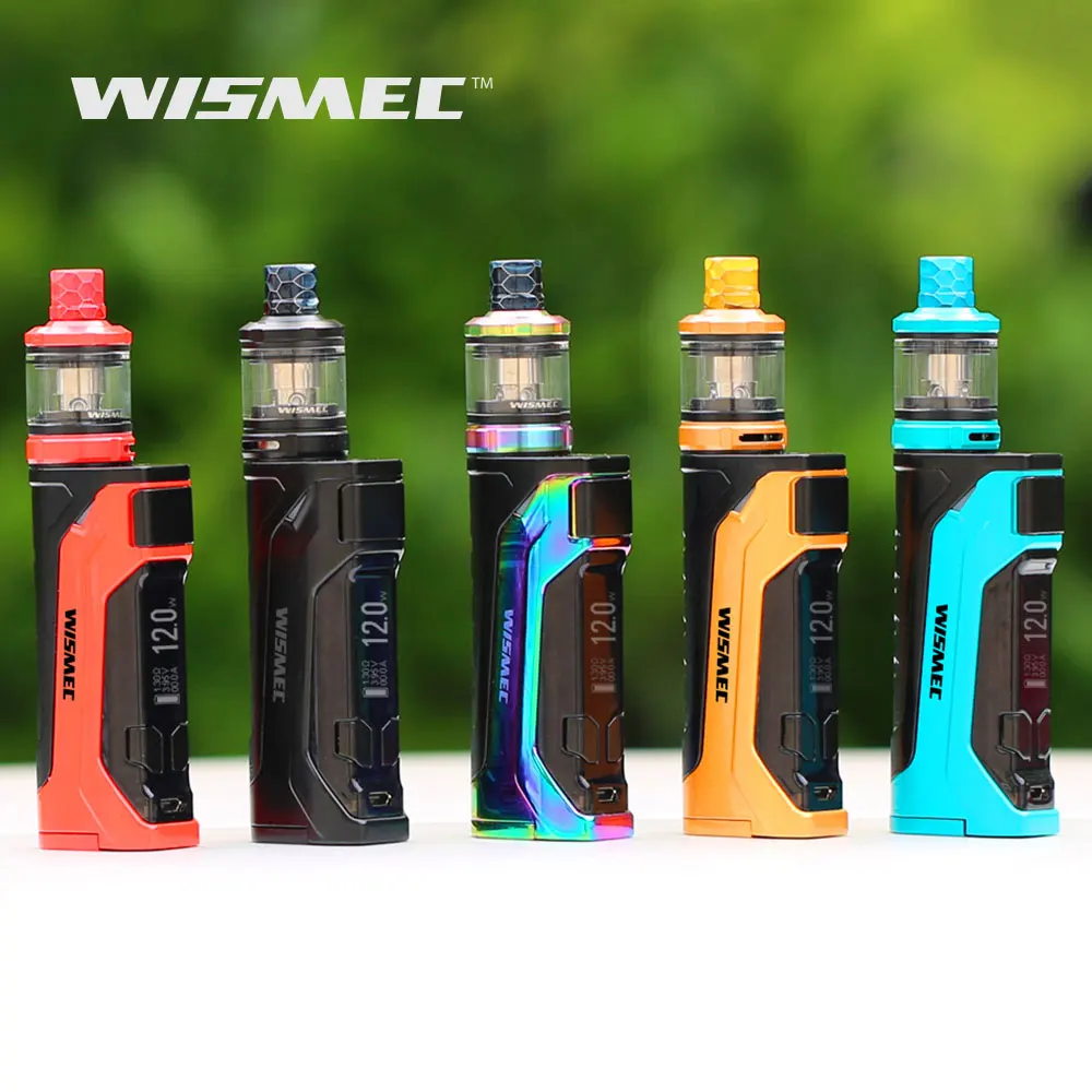 Оригинальный комплект Wismec CB 80 2 мл AMOR NS Pro Atmoizer Tank W/WS01 WS04 Coil Вт Box MOD Vape электронной