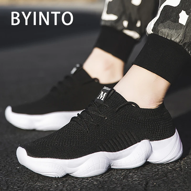 

Size 35-46 Fashion Light Breathable Mesh Sock Sneakers Brand Gym Men Women Tennis Shoes Sport Trainers Tenis Masculino Feminino