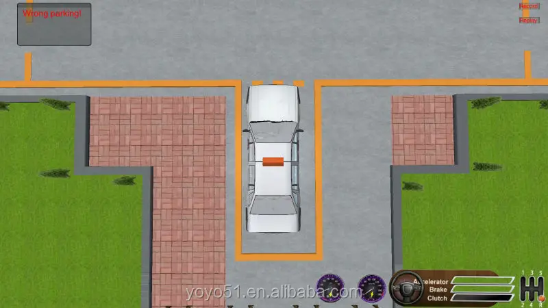Vehicle Simulator with English software hot sale car driving simulator
