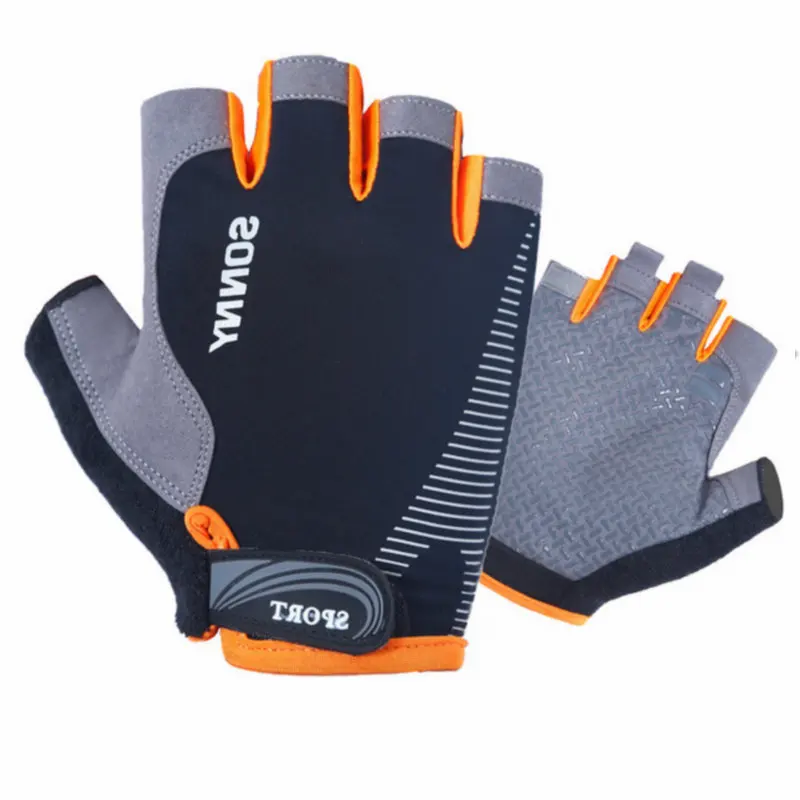 

Men Women Sports Cycling Gloves MTB Road Bicycle Half Finger Gloves Summer Breathable Fitness Skidproof Bicycle Gloves Mittens