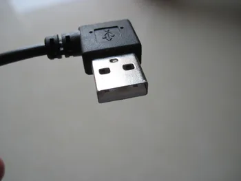 

10pcs/lot 90 degree Right angle USB 2.0 A male to Mini USB B male data power cable cord 25cm