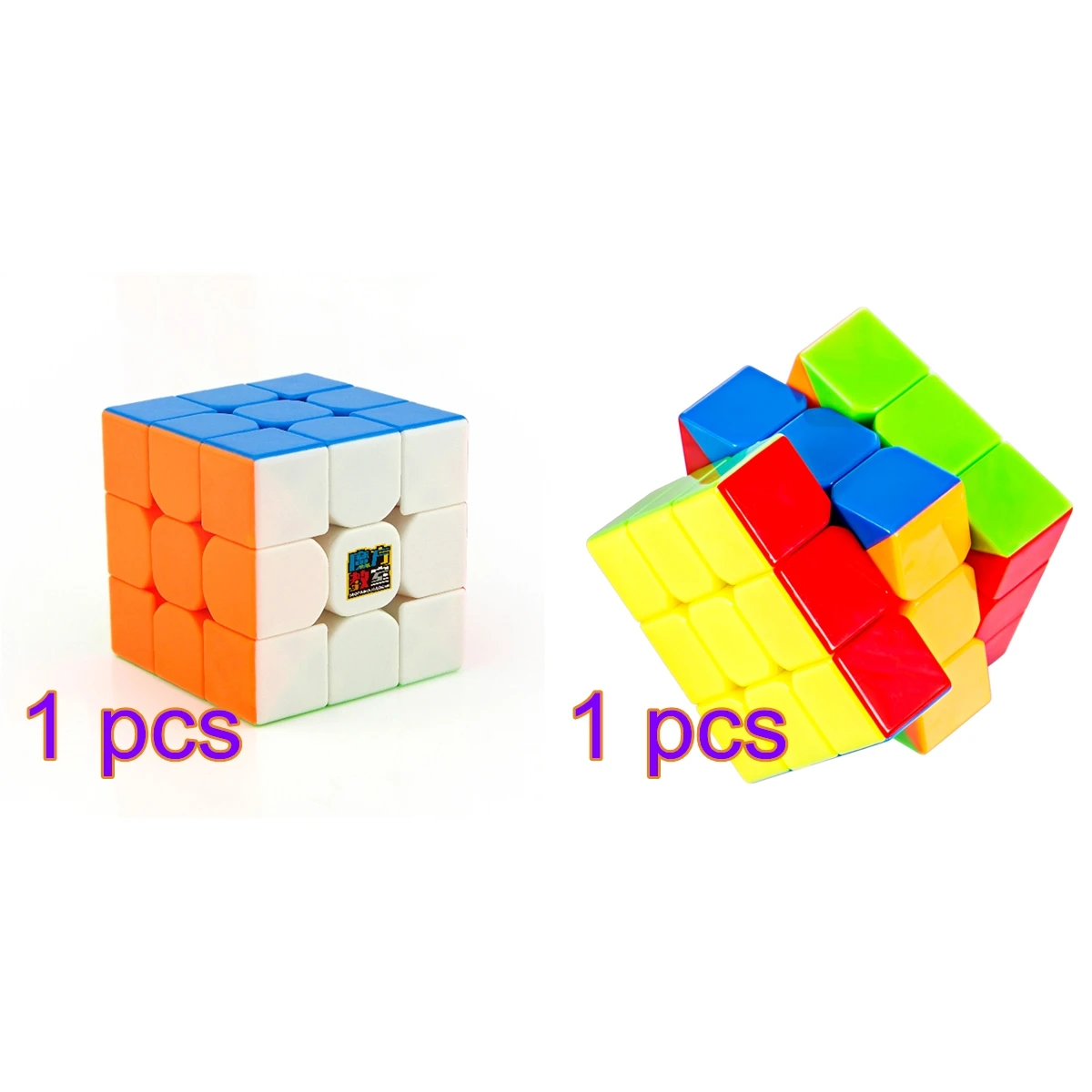 1 шт. набор магических кубиков Cubing Class MF3RS 3x3+ 1 Циклон для мальчиков FeiWu Mini 3x3 Stickerless speed New Cube 40 мм - Цвет: 3