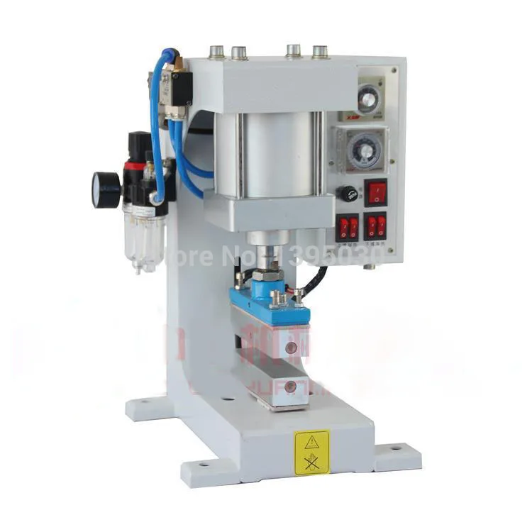 

2SET 220V Pneumatic bronzing machine, barge under bit machine heating, lace processing, Automatic gilding principle