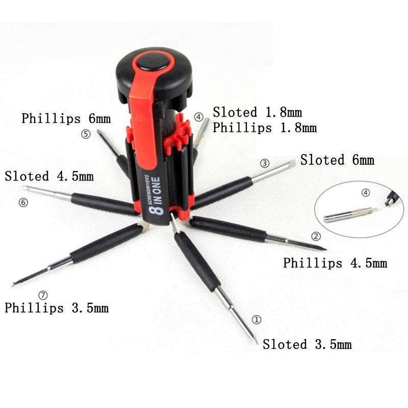 8-In-One-Multi-function-Screwdriver-With-6-LED-Lihgts-Portable-Pocket-Repair-Hardware-Tools-kit