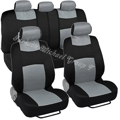 Универсальный чехол для сиденья Lifan Solano Cebrium 320 520 620X50X60 из дышащего материала, подушка для автомобильного сиденья - Название цвета: a set of seat covers