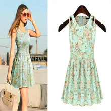 Brand Quality Casual Summer Dress Fashion Plus Size Female Tropical Summer Style Vestido De Festa Femininas Women Dress