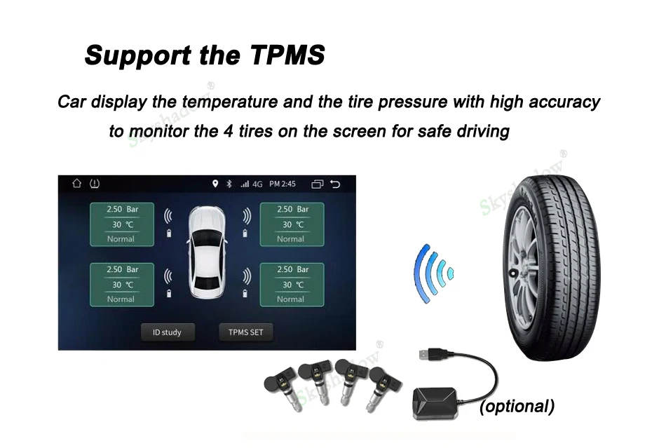 Excellent HD 10.1" Android 9.0 8 Octa Core 4GB RAM Car DVD Player GPS Glonass RDS Radio wifi Bluetooth 4.0 For Hyundai Elantra 2016 2017 1