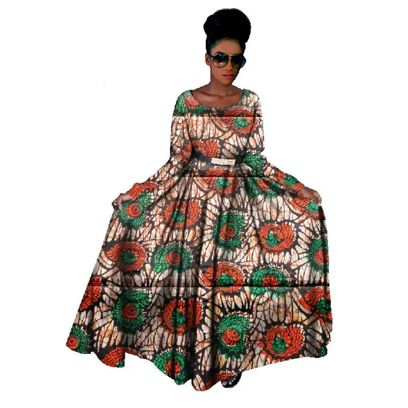 New-Fashion-2018-African-Dresses-for-Women-Vestidos-Long-Sleeve-Women-African-Clothing-African-Wax-Printed(9)