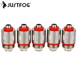 Оригинальный JUSTFOG Головка Катушки 1.2ohm/1.6ohm Набор для C14 Q14 Q16 P16A P14A комплект Justfog головка катушки электронная сигарета