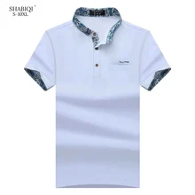 Новая брендовая мужская рубашка поло размера плюс S-10XL, мужская хлопковая рубашка с коротким рукавом, Брендовые мужские рубашки поло 6XL 7XL 8XL 9XL 10XL