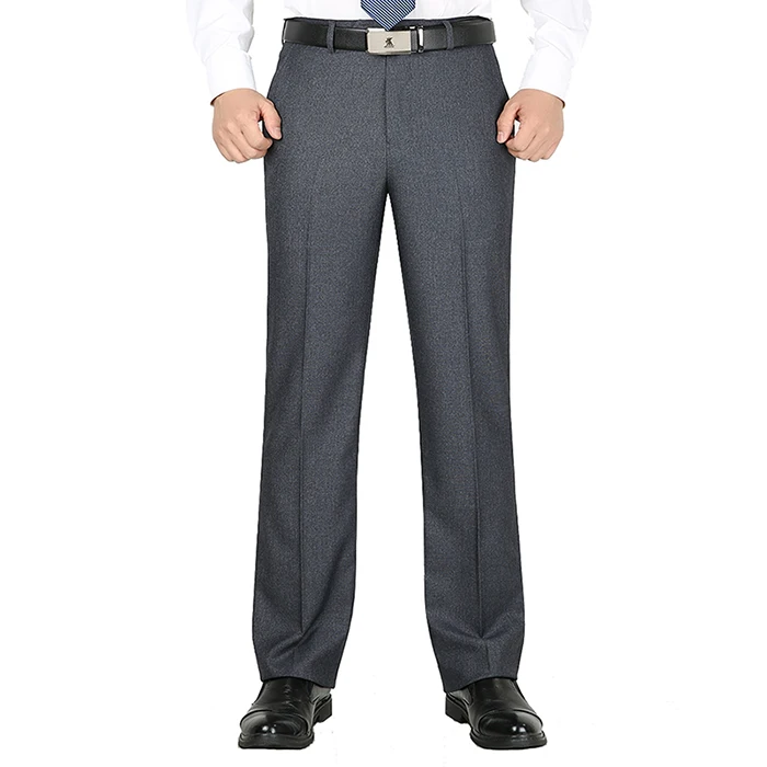 MOGU 2019 Новый высокое Quility брюки Для мужчин плюс Размеры 29-50 весна тонкий прямой удобные брюки Мужской Костюмы