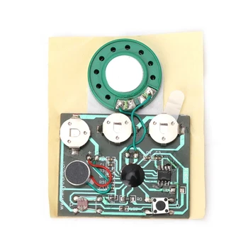 

30S 30secs Photosensitive Sound Voice Audio Music Recordable Recorder Board Chip Programmable Music Module for Greeting Card DIY