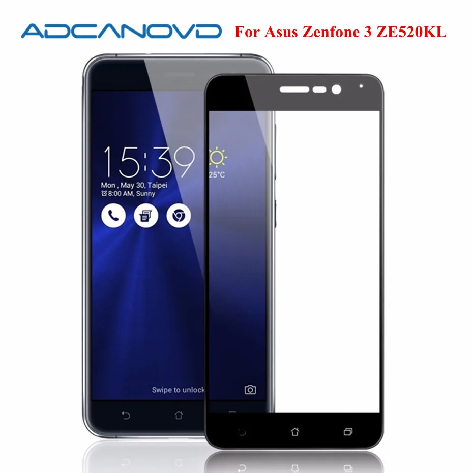

Zenfone 3 ZE520KL Full Cover Tempered Glass for ASUS Zenfone 3 ZE520KL Screen Protector for Zenfone 3 ZE520KL Full Glass Film