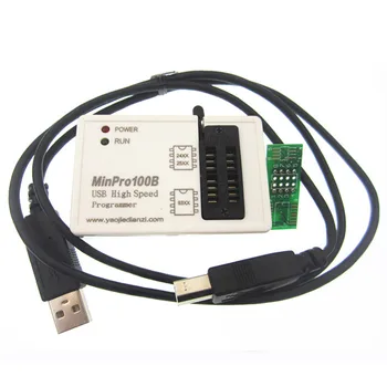 

1pcs USB MinPro100B Programmer for Main Board BIOS SPI FLASH 24/25 EEPROM