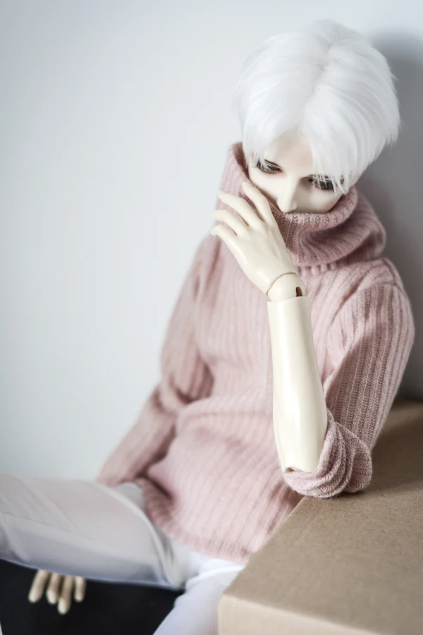 Унисекс Теплый свитер с высоким воротом 5 цветов для BJD 1/4 MSD 1/3 SD13 SD17 аксессуары