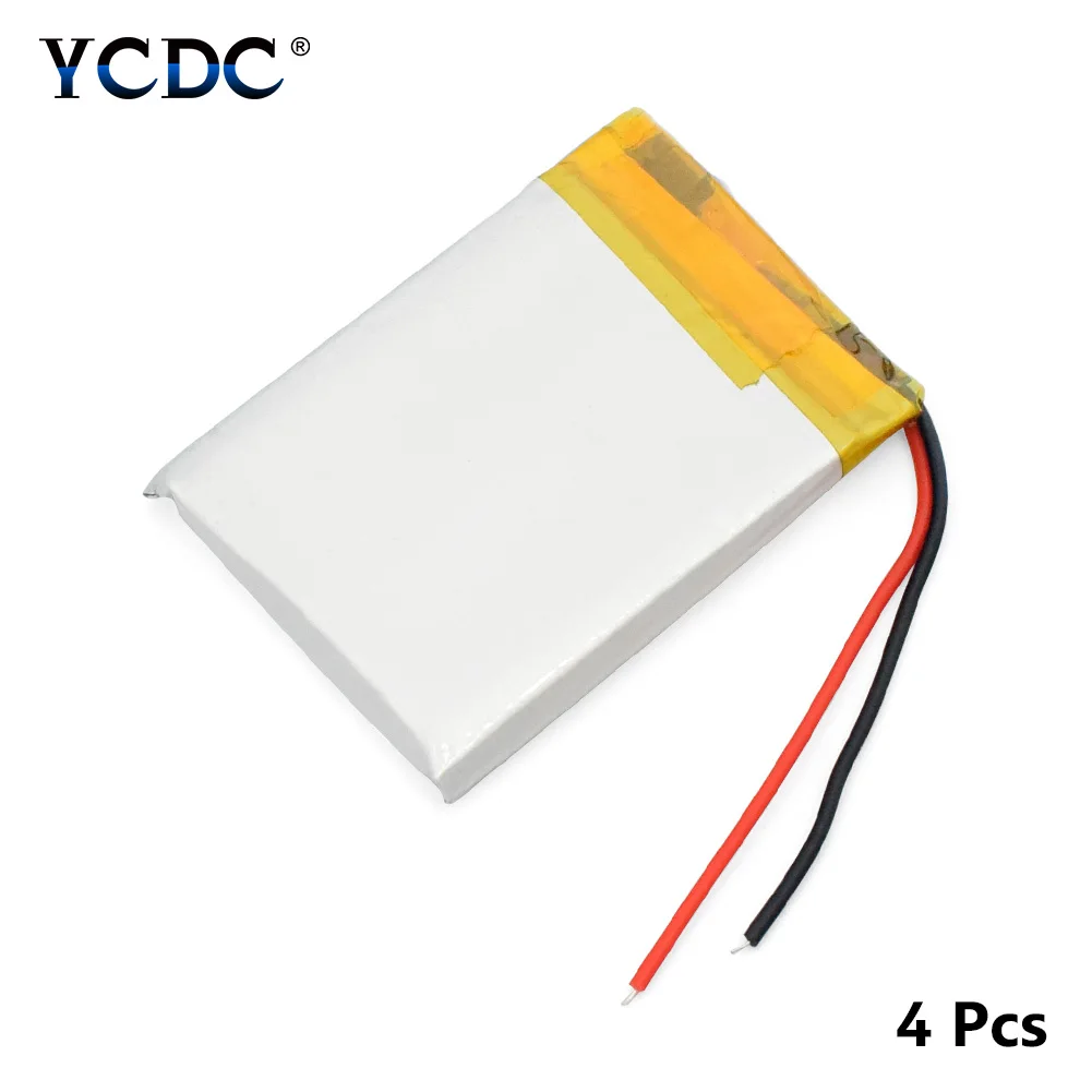 

Rechargeable Li-Po Lithium Li-polymer Batteries 3.7V 450mAh Li-polymer Battery 403040 Cell For MP3 MP4 Smart Watch Headphone