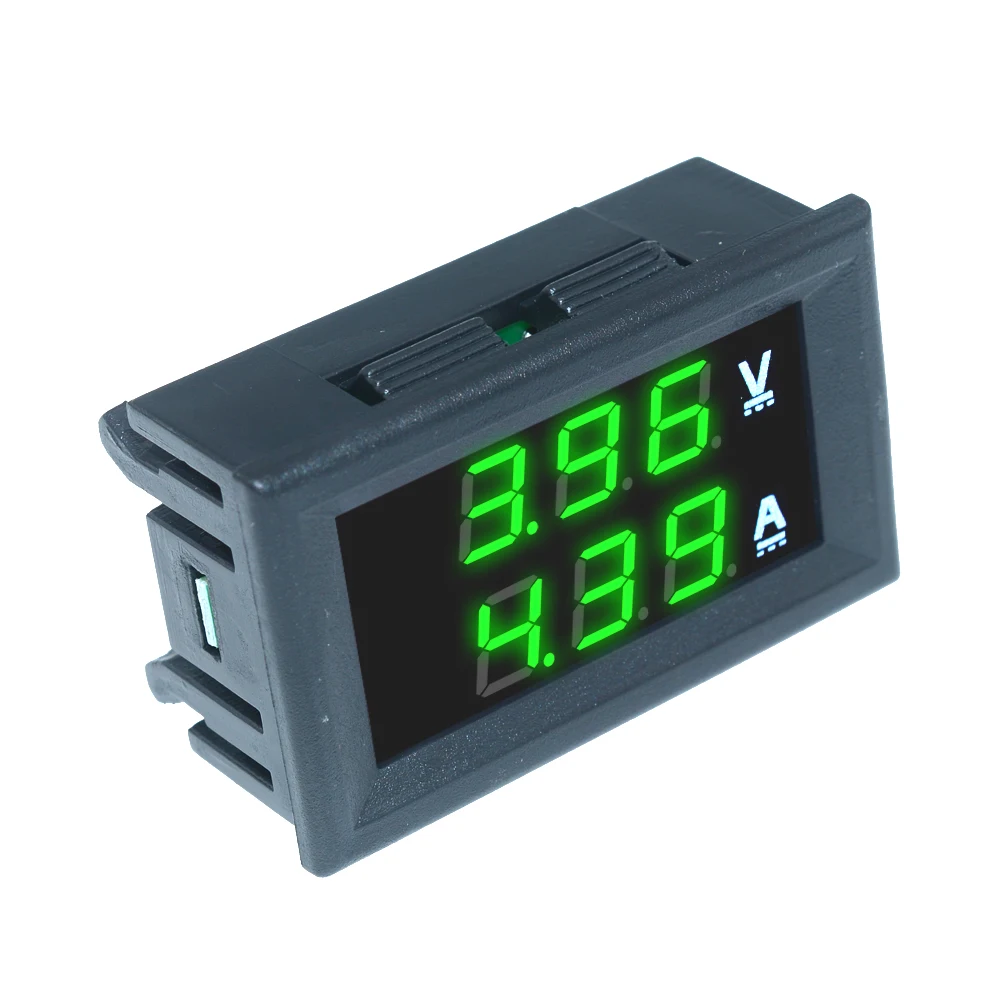 Voltmeter DC Panelmeter LED Spannungsanzeige f. Auto Motorrad 12V