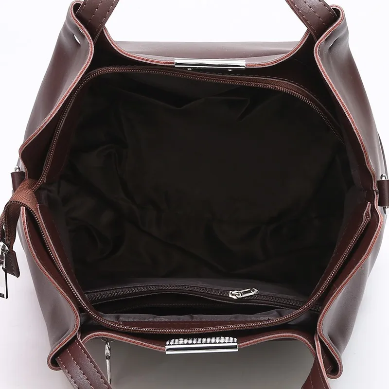 Bolsas de Couro Feminina de Alta Bolsa de Mão Sac a Principal Qualidade Grande Capacidade Tote Bags Bolsas Femininas Senhoras Superior-alça Vintage 2020 5 Cheap Bolsa a tiracolo