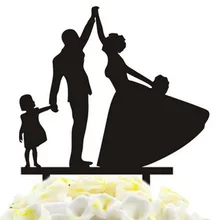 100 шт./лот Творческий Танцы Пара с девушка дизайн Свадебный торт вставлена карты Свадебный Топпер украшения для торта для вечеринки