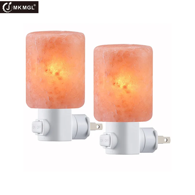 JMKMGL Salt Wall Lamp,Salt Night Light,Natural Himalayan Salt Rock